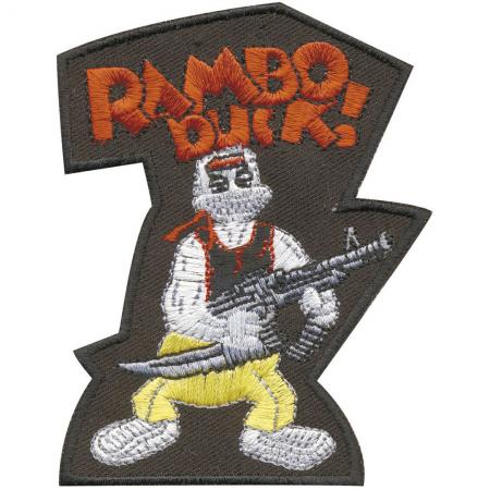 Aufnäher - Rambo - 04617 - Gr. ca. 9 x 7 cm - Patches Stick Applikation