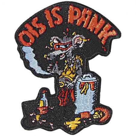 Aufnäher - BIKER OIS IS PANK - 04959 - Gr. ca. 8 x 10 cm