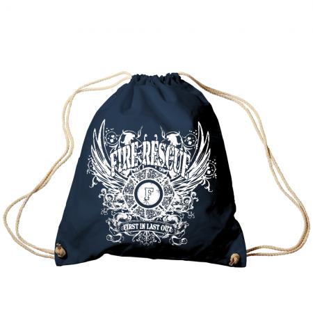 Sporttasche Turnbeutel Trend-Bag Print Feuerwehr Fire Rescue TB12989