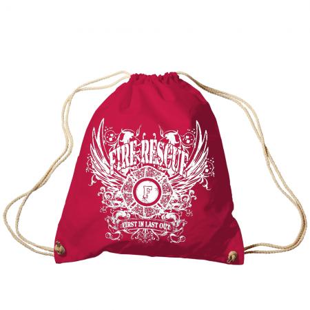 Sporttasche Turnbeutel Trend-Bag Print Feuerwehr Fire Rescue TB12989
