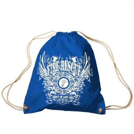 Sporttasche Turnbeutel Trend-Bag Print Feuerwehr Fire Rescue TB12989