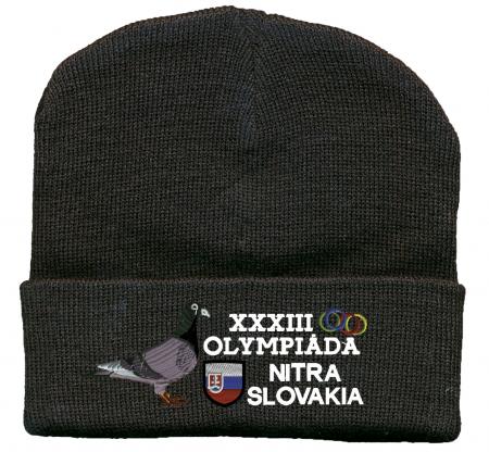 Hip-Hop Mütze mit Einstickung - Tauben Olympiade - TB666 schwarz
