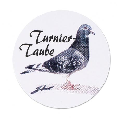 Auto-Aufkleber - Turnier-Taube - Gr. ca. 6 cm - TB754/3