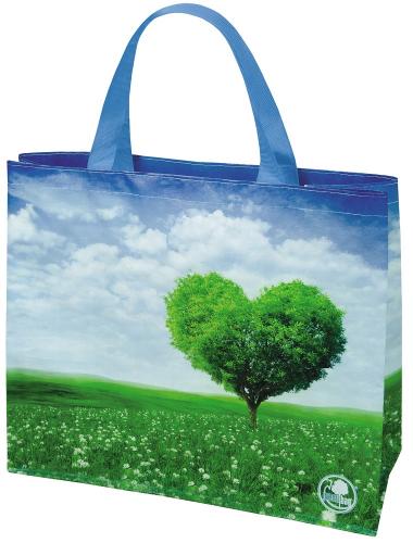 PP-Woven-Tasche mit Motiv - Landschaft - 26207