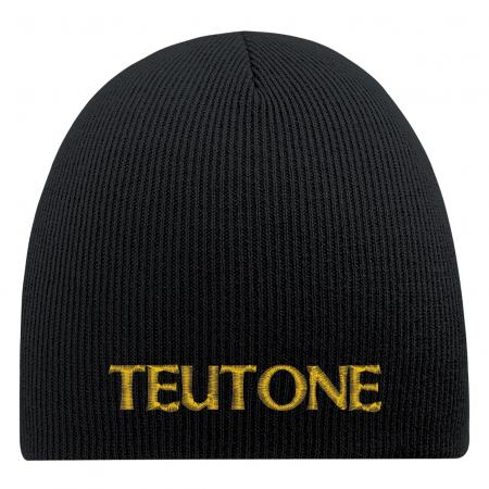 Beanie Mütze Teutone 55619 schwarz