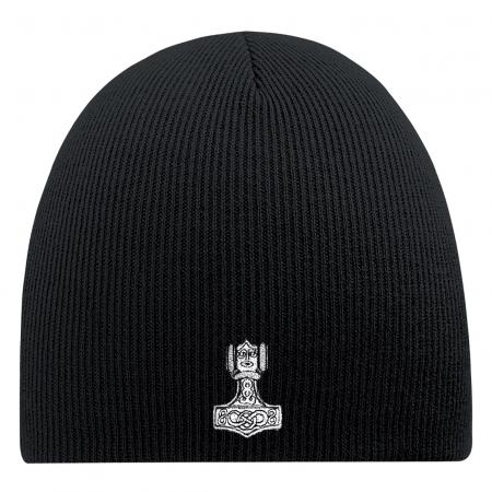 Beanie Mütze Thorhammer 55616 schwarz