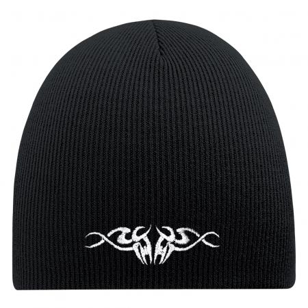 Beanie Mütze Tribal Tattoo 54540 schwarz