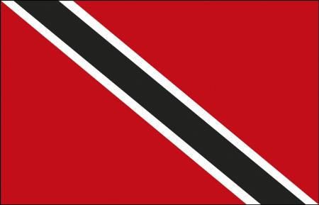 Länder-Flagge - Trinidad und Tobago - Gr. ca. 40x30cm - 77170 - Hissflagge, Fahne, Stockländerfahne