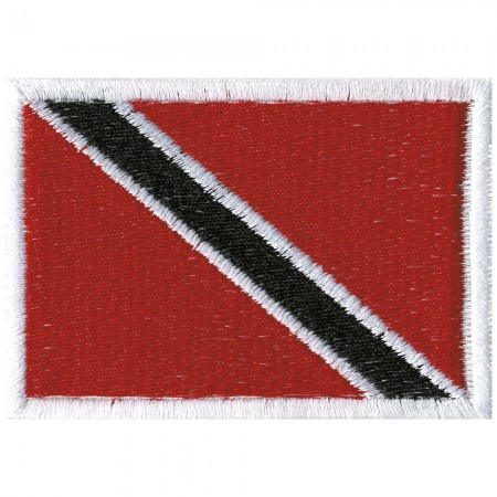 Aufnäher Länderfahne - Trinidad Tobago - 21495 Gr. ca. 8 x 5cm
