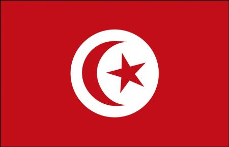 Dekofahne - Tunesien - Gr. ca. 150 x 90 cm - 80173 - Deko-Länderflagge
