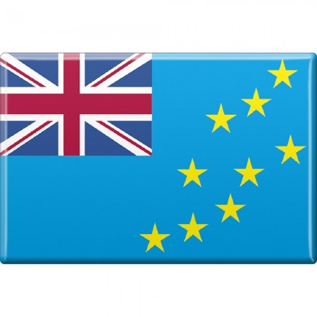Magnet - Länderflagge Tavalu - Gr.ca. 8x5,5 cm - 37846