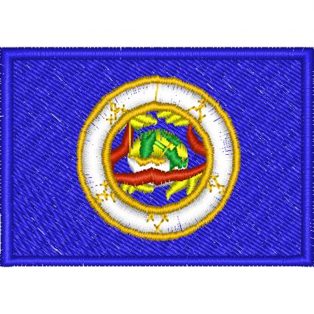 AUFNÄHER - USA - Minnesota - 05574 - Gr. ca. 8 x 5 cm - Patches Stick Applikation
