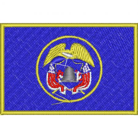 AUFNÄHER - USA - Utah - 05594 - Gr. ca. 8 x 5 cm - Patches Stick Applikation