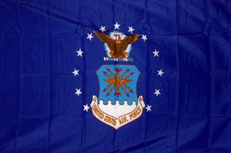 Dekofahne Flagge - US Airforce - Gr. ca. 150 x 90 cm - 24407