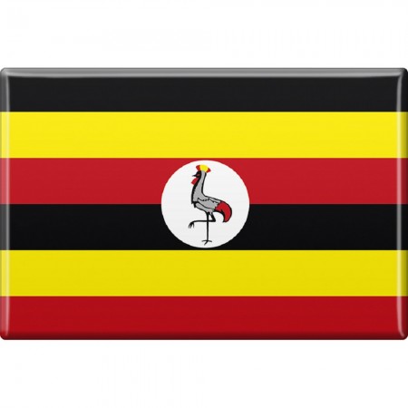 Magnet - Länderflagge Uganda - Gr.ca. 8x5,5 cm - 37847