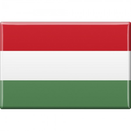 Magnet - Länderflagge Ungarn - Gr.ca. 8x5,5 cm - 37849