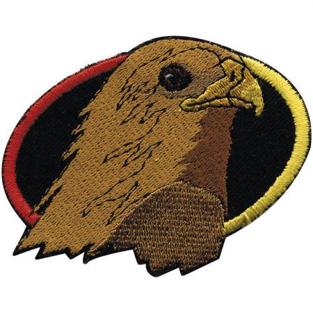 Aufnäher Patches Applikation - Greifvogel Adler - 01901 Gr. ca. 6,5 x 5 cm