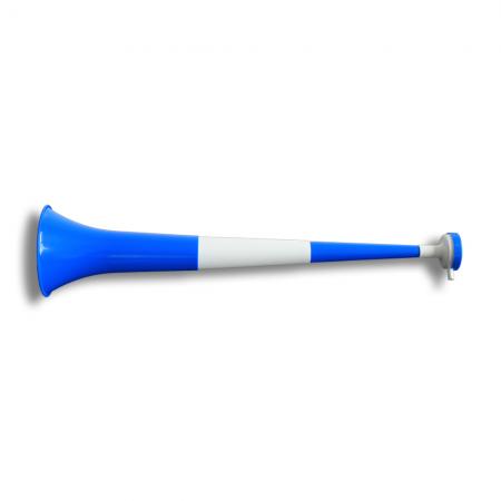 Vuvuzela Horn Fan-Trompete Fussball versch. Länderfarben - Gesamtlänge ca.  55cm - 4teilig Argentinien-39345-11