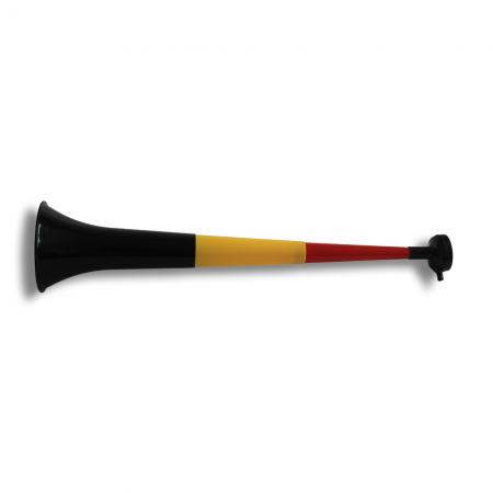 Vuvuzela Horn Fan-Trompete Fussball - Gesamtlänge ca. 55cm - 4teilig Belgien 39345-3