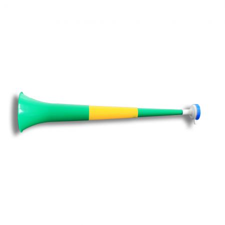 Vuvuzela Horn Fan-Trompete Fussball - Gesamtlänge ca. 55cm - 4teilig Brasilien 39345-6