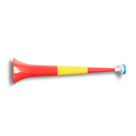 Vuvuzela Horn Fan-Trompete Fussball - Gesamtlänge ca. 55cm - 4teilig Spanien