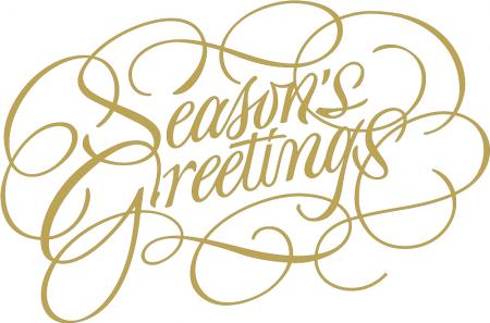 Wandtattoo Dekorfolie Weihnachten Seasons Greetings WD0816 verschiedene Farben und Größen zur Wahl