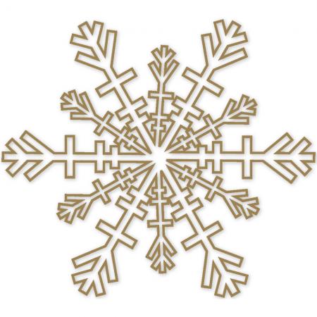 Wandtattoo Dekorfolie - Schneeflocke - Weihnachten - WD0823 - verschiedene Farben zur Wahl