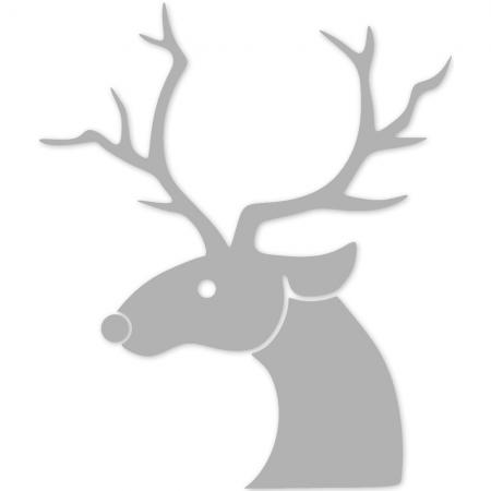 Wandtattoo Dekorfolie - Rentier - Weihnachten - WD0826 - veschiedene Farben zur Wahl