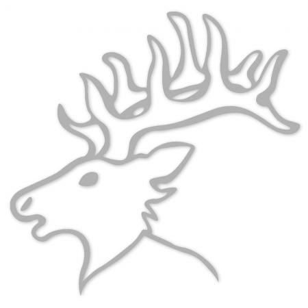 Wandtattoo Dekorfolie - Rentier - Weihnachten - WD0828 - veschiedene Farben zur Wahl
