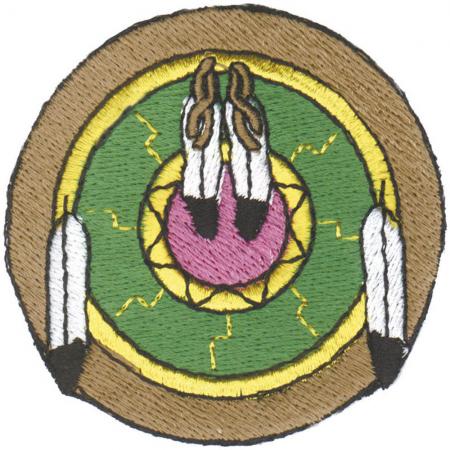 AUFNÄHER - Western Traumfänger - 04654 - Gr. ca. 6 cm - Patches Stick Applikation