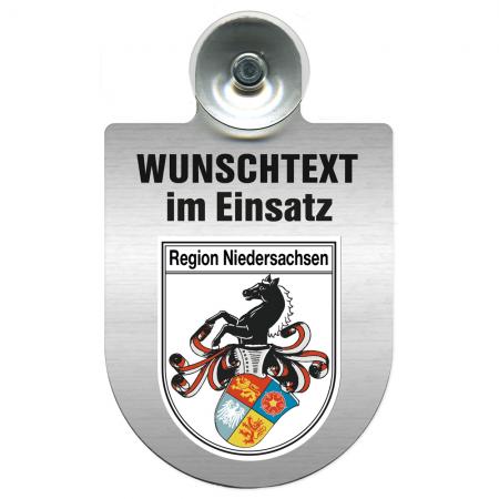 Einsatzschild für Windschutzscheibe - Personalisierung - Sonderanfertigung - 309470