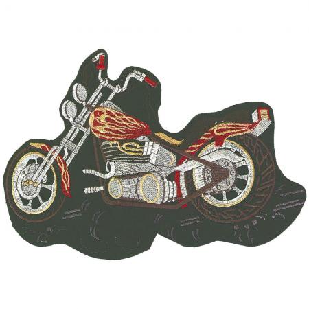 Rückenaufnäher - Bike Motorrad Chopper - 08070 Gr. ca. 34 x 24 cm