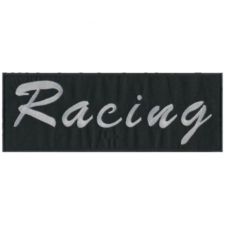 Rückenaufnäher - Racing - 08527- Gr. ca. 30 x 10 cm - Patches Stick Applikation