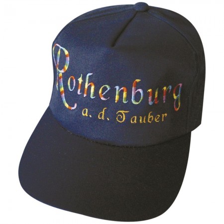 Baseballcap mit Einstickung - Rothenburg - 68095 dunkelblau