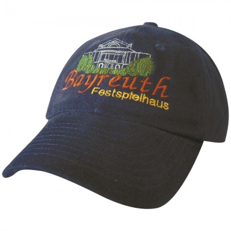 Baseballcap mit Einstickung - Festspielhaus Bayreuth - 68856 schwarz