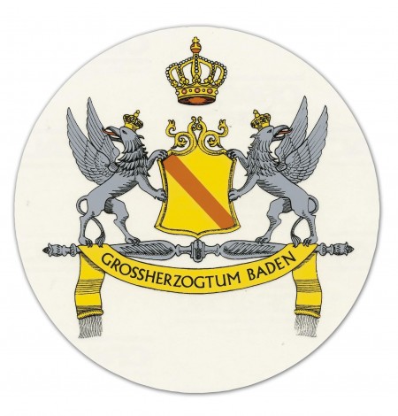 Applikation Auto PVC-Aufkleber PKW - BADEN -  301395 - Gr. ca. 15 cm