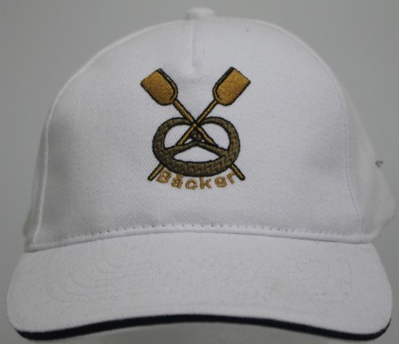 Baseballcap mit Bestickung - Zunftzeichen Bäcker  - 68611 weiss