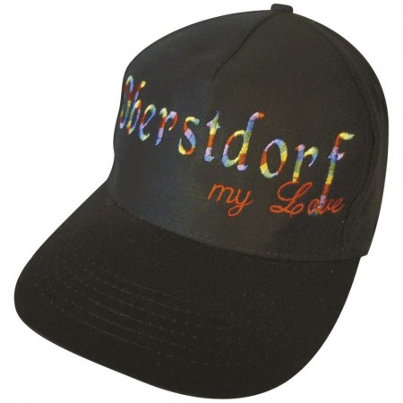 Baseballcap mit Einstickung - Oberstdorf my love - 68838 schwarz