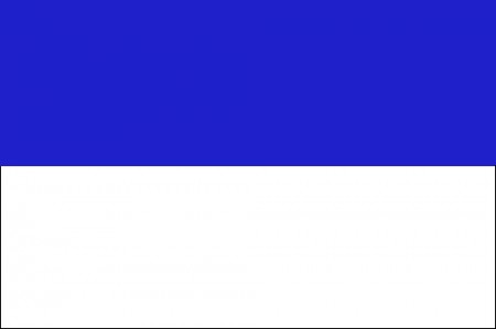 Dekofahne - BLUEWHITE - Gr. ca. 150x90cm - 24461 -neutrale Flagge blau-weiß