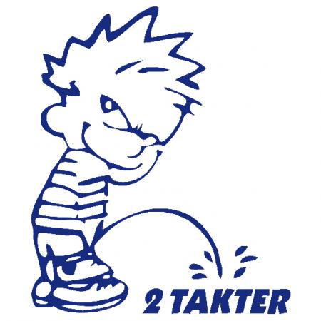 Pinkelmännchen Applikations-Aufkleber - 2Takter - 303621 Gr. ca. 15cm