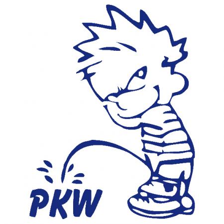 Pinkelmännchen Applikations-Aufkleber - PKW - 303650 Gr. ca. 15cm