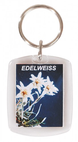 Schlüsselanhänger - EDELWEISS - Gr. ca. 4 x 6 cm - 03437