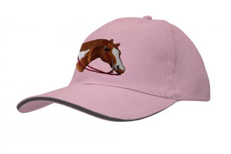 Baseballcap mit Einstickung - Pferdekopf Pferd - versch. Farben 69242