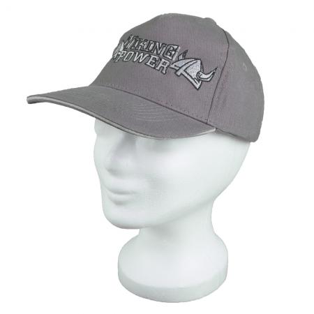 Baseballcap mit Einstickung - Viking Power - 68331 grau