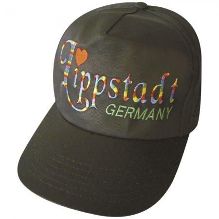 Baseballcap mit Einstickung - LIPPSTADT GERMANY - 68062 schwarz