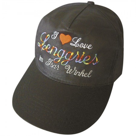 Baseballcap mit Stick - LENGGRIES - 68830 schwarz