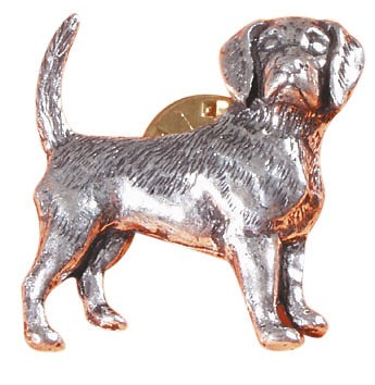 Anstecknadel - Metall - Pin - Spürhund Dackel - 02610
