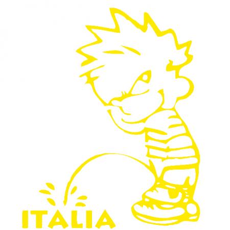Pinkelmännchen Applikations-Aufkleber - Italia - 303632 Gr. ca. 15cm