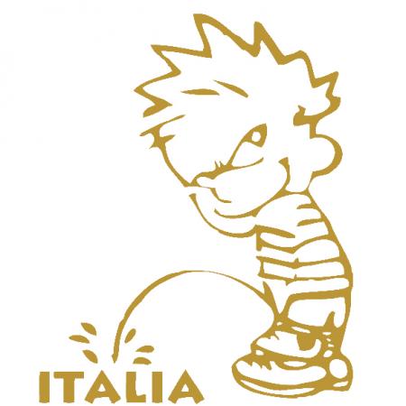 Pinkelmännchen Applikations-Aufkleber - Italia - 303632 Gr. ca. 15cm
