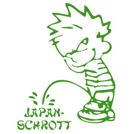 Pinkelmännchen Applikations-Aufkleber - Japan-Schrott - 303630 Gr. ca. 15cm